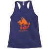 mega fire Racerback Tank