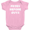 fries before guys Baby Onesie