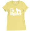 the dogfather labradoodle white Ladies Fitted T-Shirt