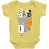kittens in a pocket Baby Bodysuit