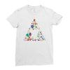 zelda item triforce Ladies Fitted T-Shirt