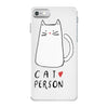 cat love person! iPhone 7 Case