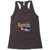 rainbow road Racerback Tank