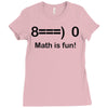 math is fun Ladies Fitted T-Shirt
