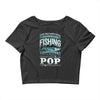 fishing pop Crop Top