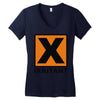 irritant symbol Women's V-Neck T-Shirt