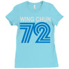 wing chun 72 retro Ladies Fitted T-Shirt