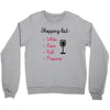 wine shopping Crewneck Sweatshirt