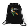 mermaid halloween Drawstring Bags