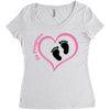 in progress Women's Triblend Scoop T-shirt