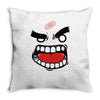 anger tee (flat version) Throw Pillow