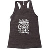 not like a regular mom i'm a cool mom Racerback Tank