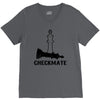 CheckMate V-Neck Tee