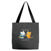 finn the cat &amp; jake the cat Tote Bags
