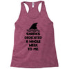 Sharks Dedicated A Whole Week To Me Racerback Tank