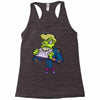 monster cartoon character 14 Racerback Tank