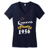 queens are born in 1956 Women's V-Neck T-Shirt
