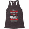 There's This Boy Who Stole My Heart He Calls Me Grandma Racerback Tank