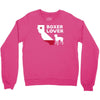 californian boxer lover Crewneck Sweatshirt