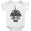 Kraken Loves Boat Baby Bodysuit
