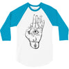 hand 3/4 Sleeve Shirt