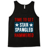 star spangled hammered Tank Top