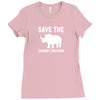 chubby unicorn Ladies Fitted T-Shirt