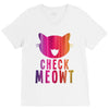 CHECK MEOWT CAT V-Neck Tee