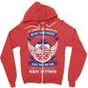 navy veteran 2 Zipper Hoodie