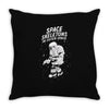 space skeletons in outer space Throw Pillow