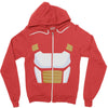Saiyan Armor DBZ Vegeta Zipper Hoodie