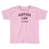 harvard law just kidding   funny Toddler T-shirt