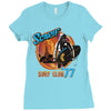 scarif surf club Ladies Fitted T-Shirt