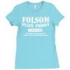 folsom state prison Ladies Fitted T-Shirt
