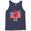 bacon american flag dab Tank Top