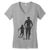 father's day Women's V-Neck T-Shirt