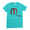 galaxy scorpio logo Ladies Fitted T-Shirt