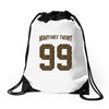Martinez Twins Drawstring Bags