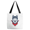 Siberian Husky Tote Bags
