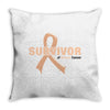 Survivor Of Uterine Cancer Throw Pillow