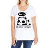 bearly awake Ladies Curvy T-Shirt