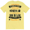 Super Cool Mother In Law Of A Freaking Awesome Son In Law T-Shirt