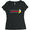 Bananas Women's Triblend Scoop T-shirt