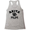 akita mum Racerback Tank