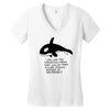 sea panda Women's V-Neck T-Shirt