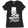 groom's posse Ladies Fitted T-Shirt