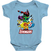 nick fureon's eevengers Baby Onesie
