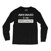 awkward is my specialty Long Sleeve Shirts