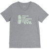 pickles are cucumbers soaked in evil V-Neck Tee