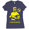 rocky 4 ivan drago homage Ladies Fitted T-Shirt